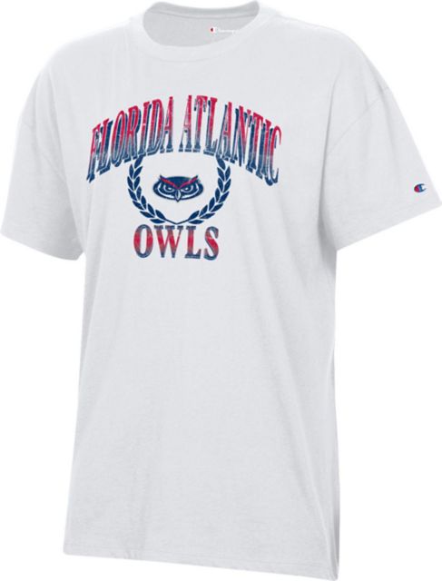 Florida Atlantic University Women's Oversized Owls Short Sleeve T-Shirt