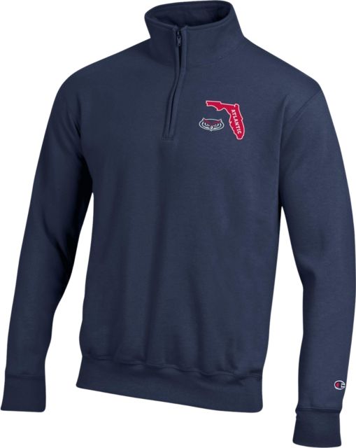 Florida Atlantic Owls 1/4 Zip Powerblend Jacket