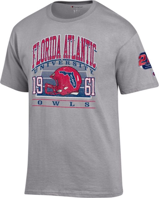 Florida Atlantic University 25 Years of Football Short Sleeve T-Shirt