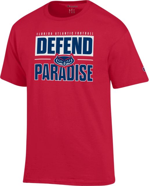 Florida Atlantic University Defend Paradise Short Sleeve T-Shirt