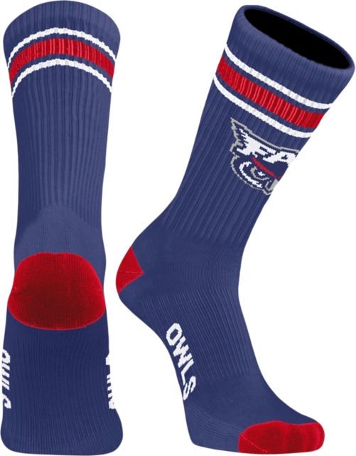 Florida Atlantic University Owls Crew Socks