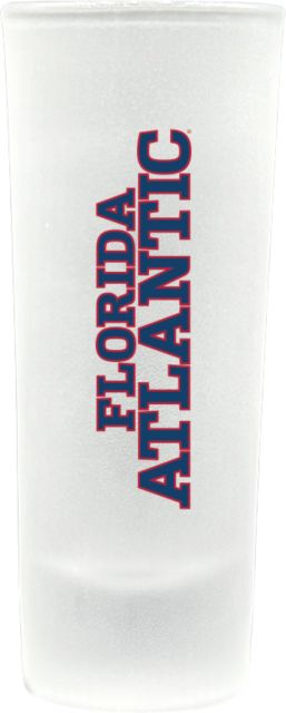 Florida Atlantic Owls Frosted Collector's Glass