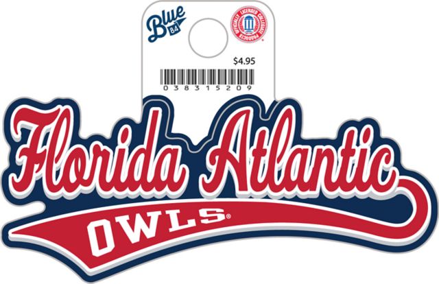 Florida Atlantic Owls Full Size Sticker