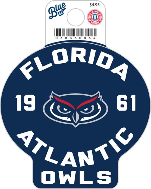 Florida Atlantic Owls Full Size Sticker