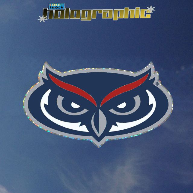 Florida Atlantic University Hologram Decal
