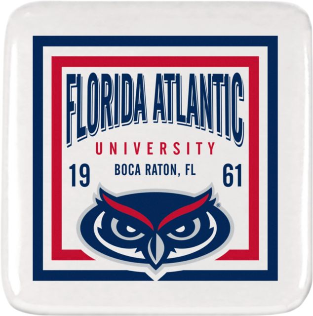 Florida Atlantic Owls Square Magnet