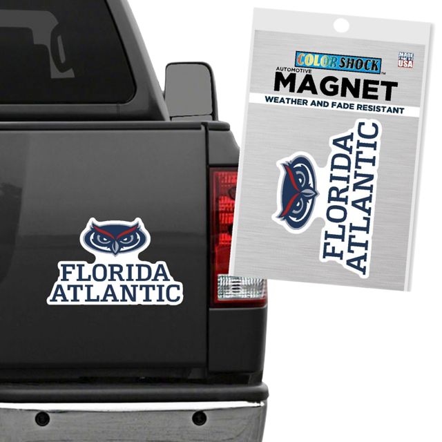 Florida Atlantic 12x12 Magnet
