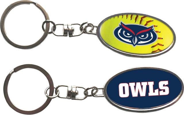 Florida Atlantic Owls Spinner Keychain