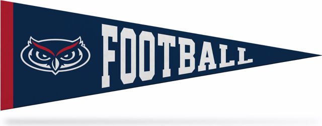 Florida Atlantic University 5x15 Football Owls Pennant