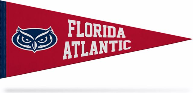 Florida Atlantic Owls 12" x 30" Pennant
