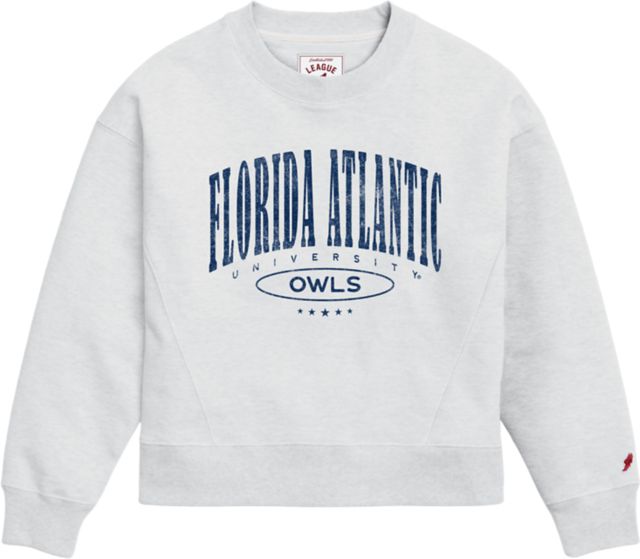 Florida Atlantic Owls Women's Boxy Crewneck Sweatshirt