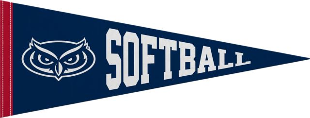 Florida Atlantic Owls 9x24 Softball Pennant