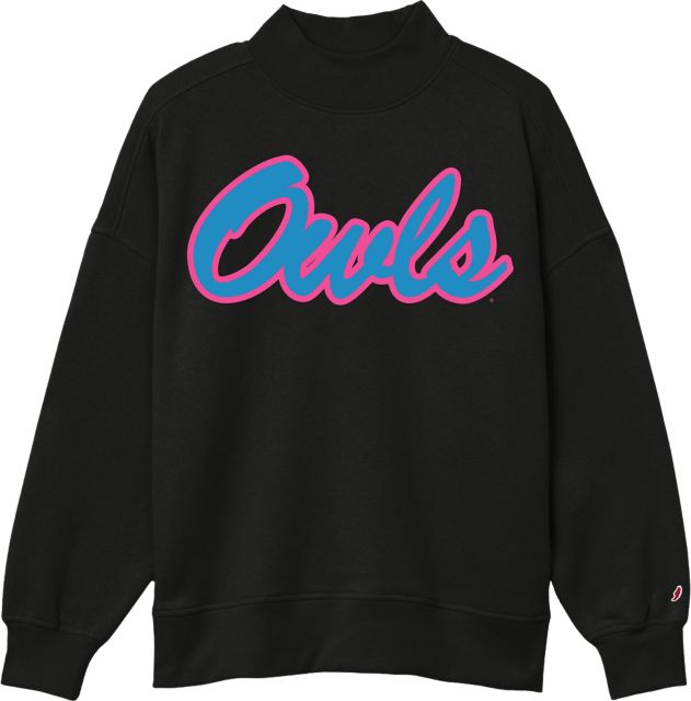 Florida Atlantic Owls Football Women's Mockneck Sweatshirt