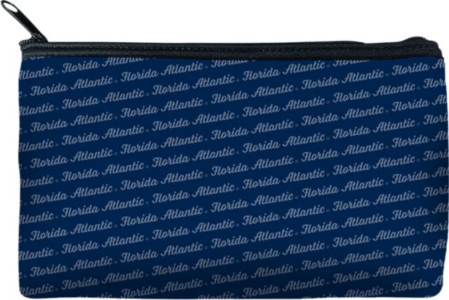 Florida Atlantic Owls Neoprene Zipper Pouch