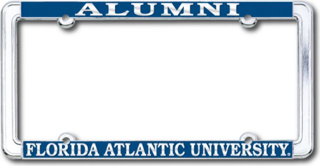 Florida Atlantic University Alumni License Plate Frame