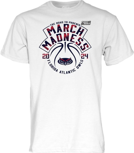 FAU Owls Men's Basketball 2024 NCAA Tournament Bound T-Shirt