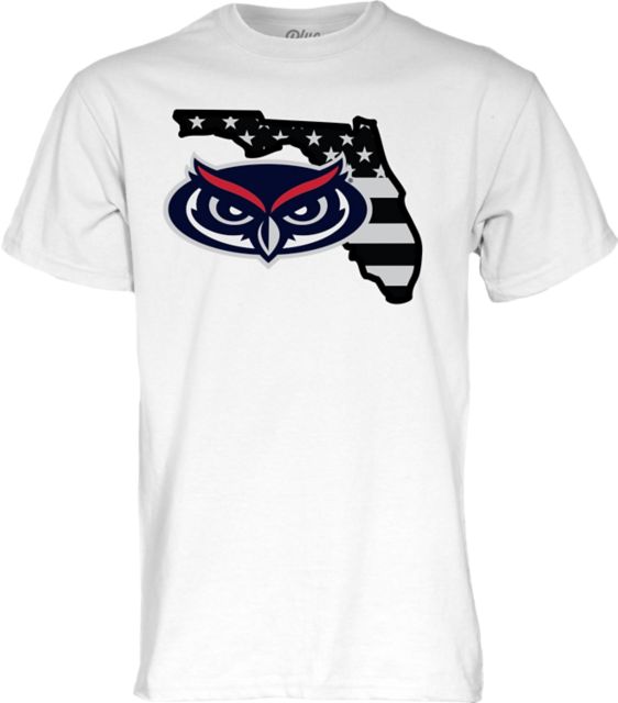 Florida Atlantic University Owls Military Short Sleeve T-Shirt