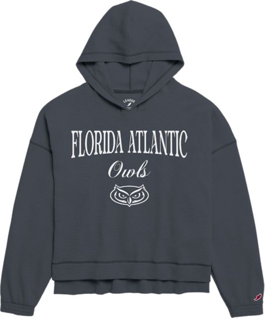 Florida Atlantic Owls Women's Waffle Hooded Sweatshirt