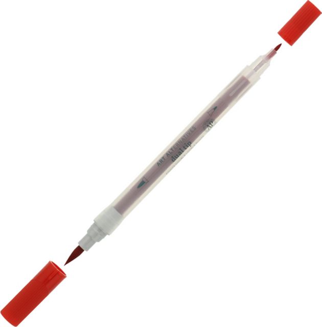DUAL TIP MARKER RED