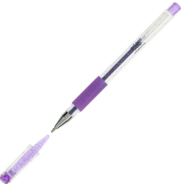 GEL PEN GLITTER P VIOLET