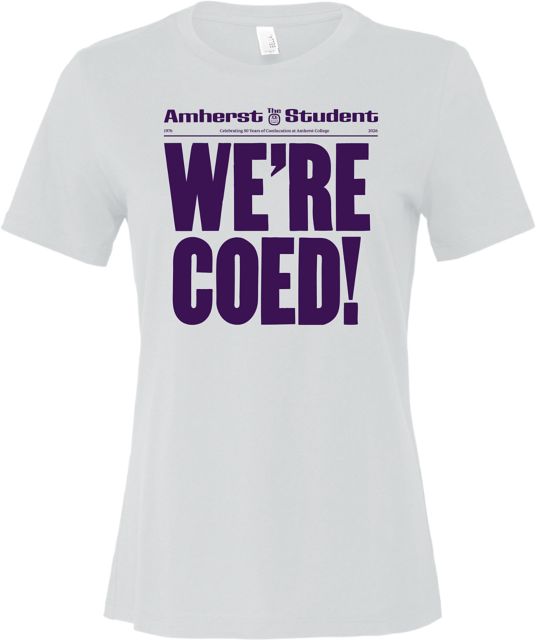 Amherst College We are COED Women's Short Sleeve T-Shirt