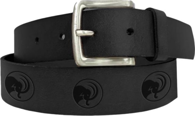 Amherst College Leather Mammoths Belt