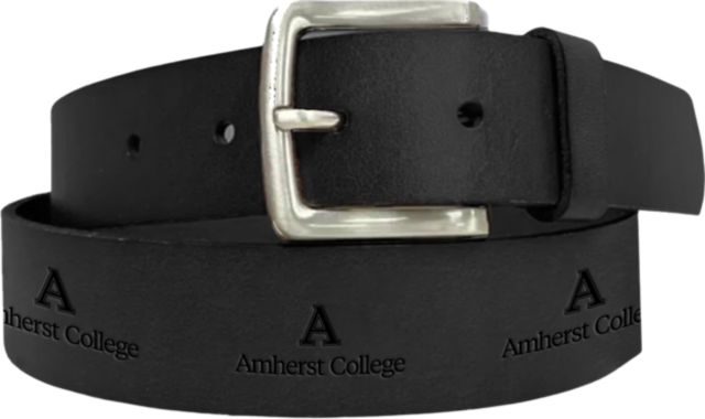 Amherst College Leather Belt