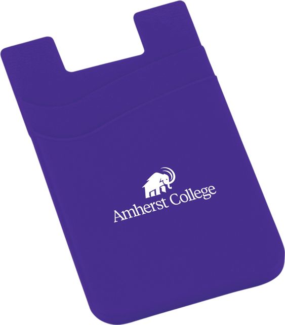 Amherst College Silicone Card Wallet