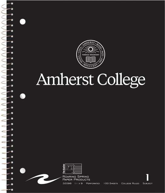 Amherst College Notebook 100-Sheet