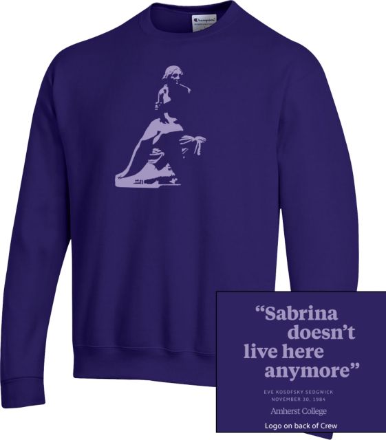Amherst College Sabrina doesn't live her anymore Crewneck Sweatshirt