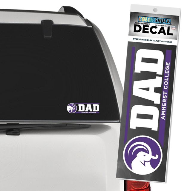 Amherst College Dad Decal