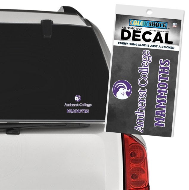 Amherst College Mammoths Decal
