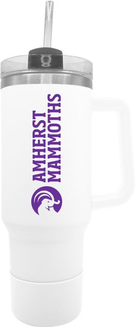 Amherst College Mammoths 40 oz. Straw Tumbler