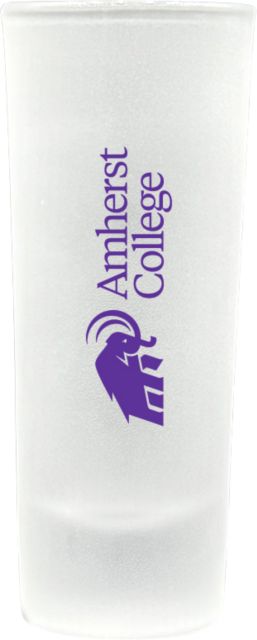 Amherst College Frosted Collector's Glass