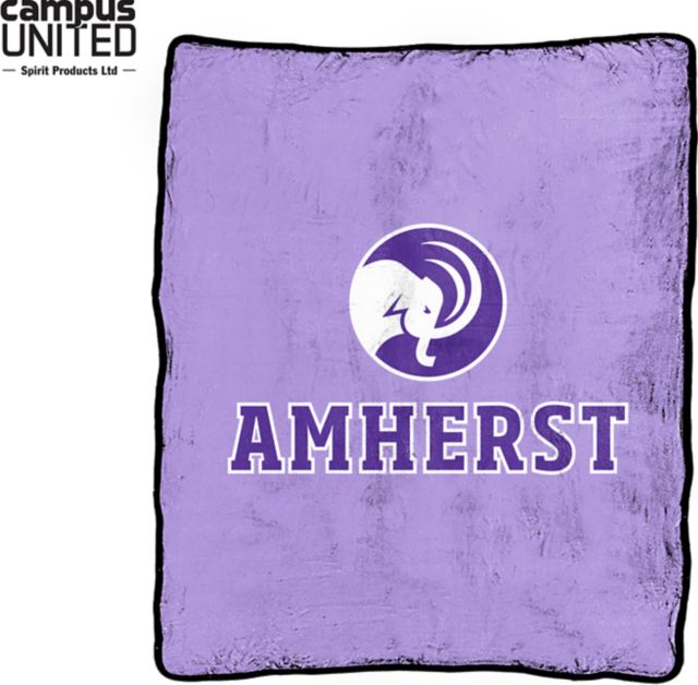 Amherst College Silk Touch Throw Blanket