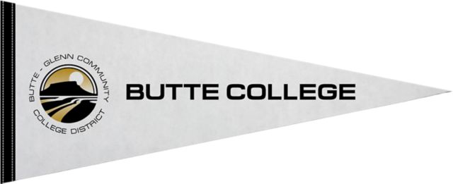 Butte College 12"X30" Full Color Pennant