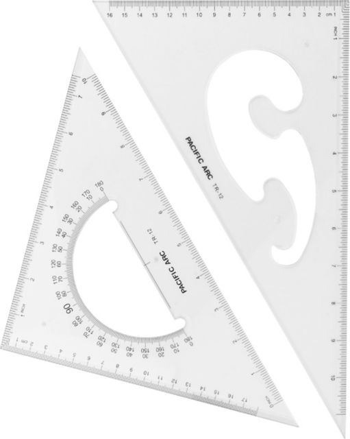 TRIANGLE SET SCHOLASTIC 12IN