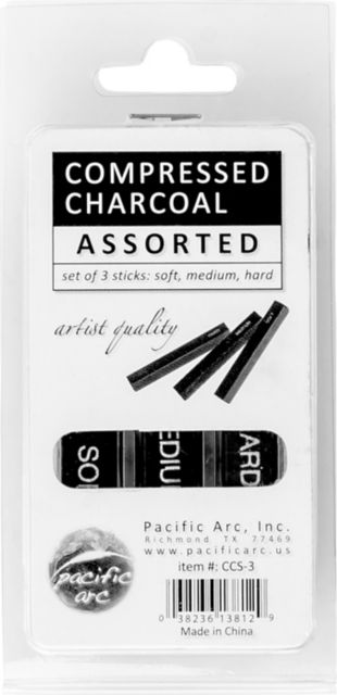 COMPRESSED CHARCOAL 3/SET