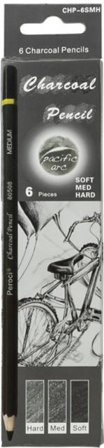 CHARCOAL PENCIL 6/SET