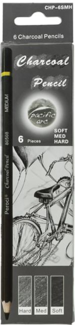 CHARCOAL PENCIL 6/SET