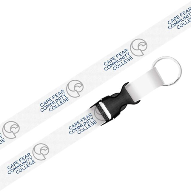 Cape Fear Community College Lanyard with Buckle
