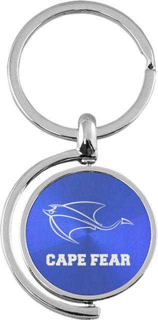 Cape Fear Community College Spinner Keychain