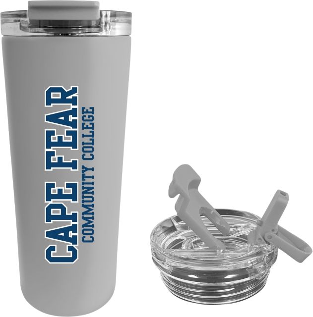 Cape Fear Community College 24 oz. 2-in-1 Tumbler