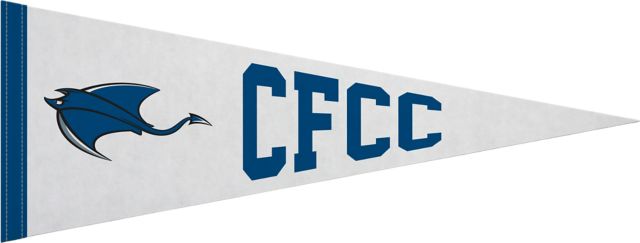 Cape Fear Community College Sea Devils 9x24 Pennant