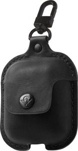 Twelve South AirSnap Leather Road Case for AirPods Black - ONLINE ONLY