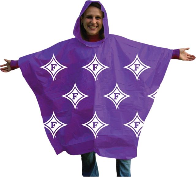 Furman University Rain Poncho