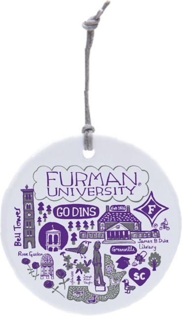Furman University Ornament