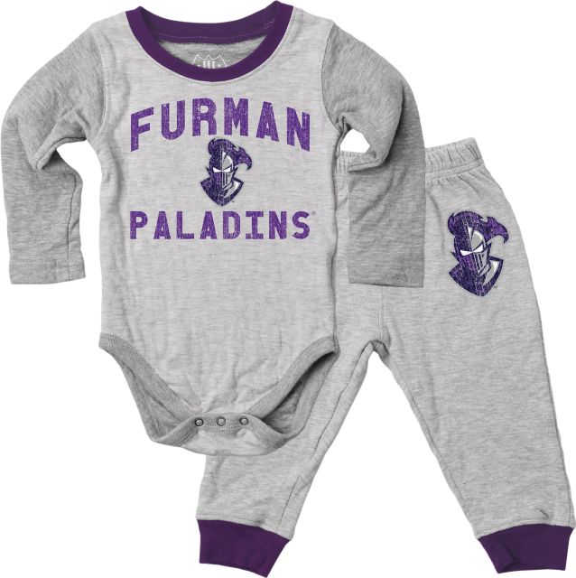 Furman University Paladins Infant Bodysuit & Pant Set