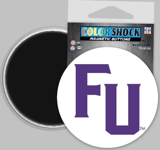 Furman University Paladins 3" Button Magnet