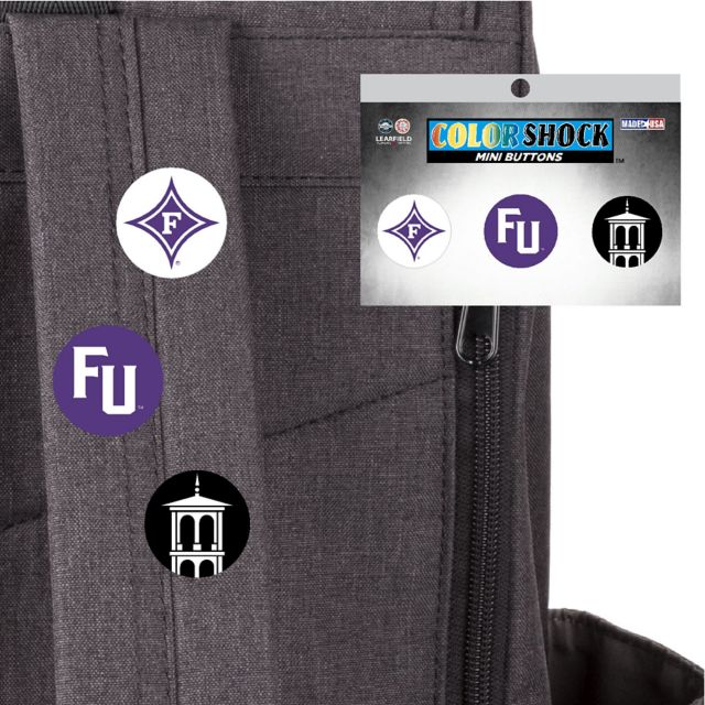 Furman University Paladins Mini Button - 3 Pack